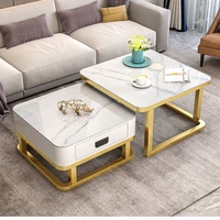 tempered glass 2 in 1 combination coffee table with solid wooden drawer storage center table for living room %d0%b6%d1%83%d1%80%d0%bd%d0%b0%d0%bb%d1%8c%d0%bd%d1%8b%d0%b9 %d1%81%d1%82%d0%be%d0%bb%d0%b8%d0%ba