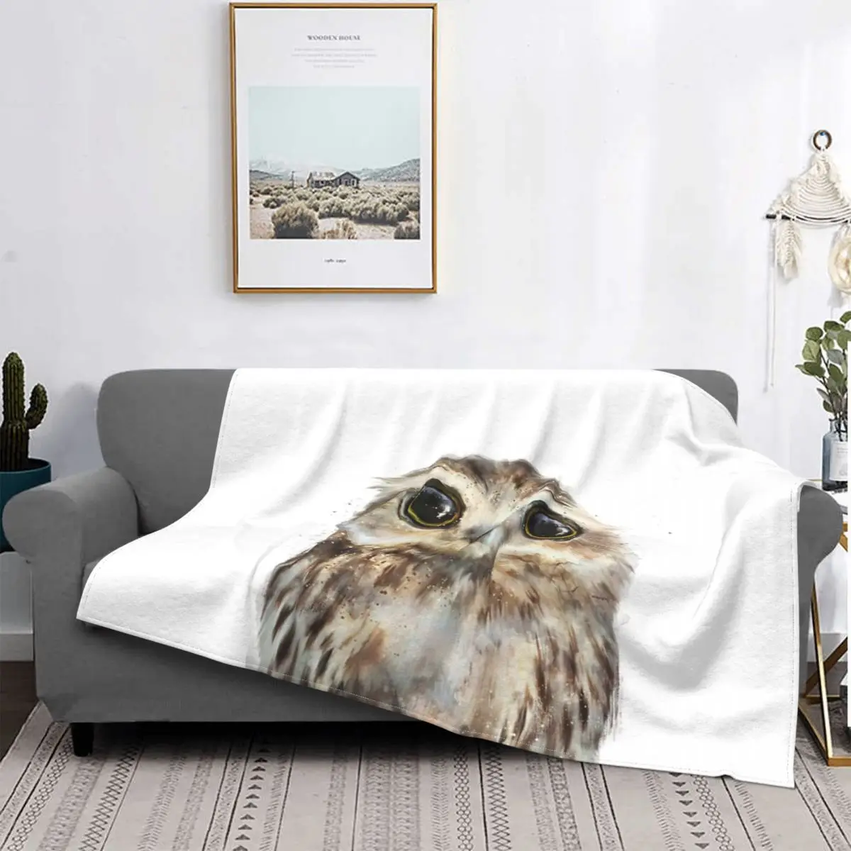 Одеяло Little Owl 2 покрывало на кровать пляжные покрывала для двуспальной кровати