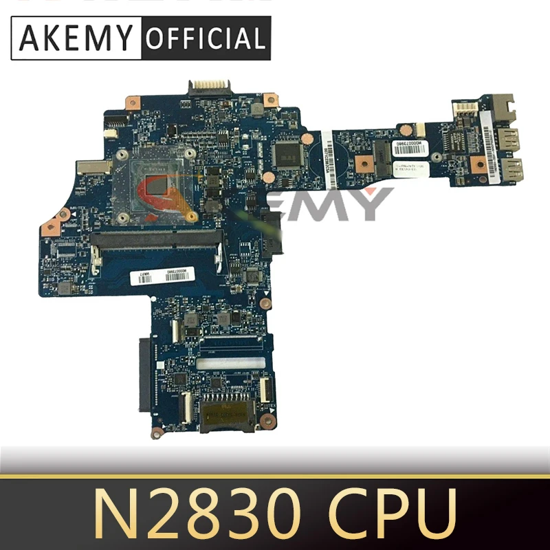 

AKEMY H000079490 Main Board For Toshiba Satellite C40-B Laptop Motherboard N2830 CPU Onboard DDR3 Full tested