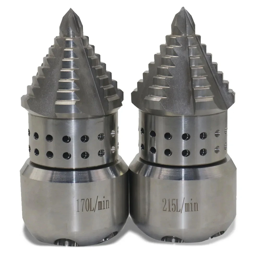 Насадка вращающаяся для труб 1 дюйм 8 дюймов 6 отверстий