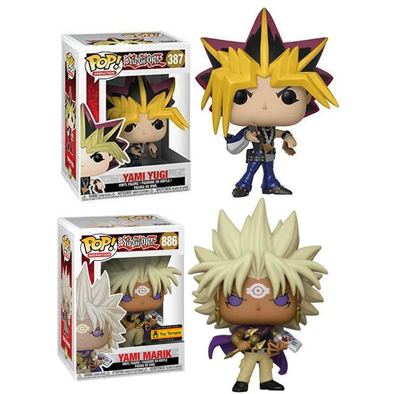 Funko POP Animation Yu-Gi-Oh! Ями Марк # 886 Юми Юги Виниловая фигурка Lalki 387 коллекция игрушек
