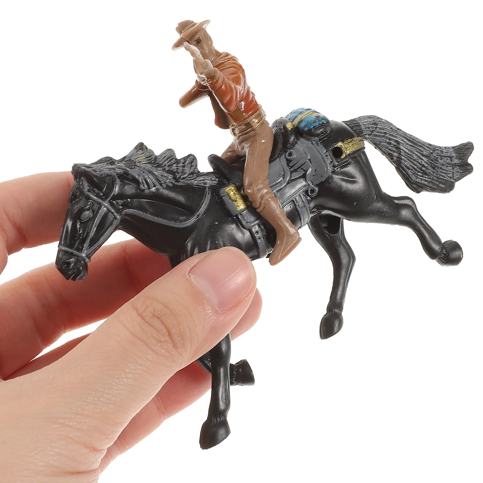 4 шт. ковбойская модель верховой езды западные игрушки детские модели