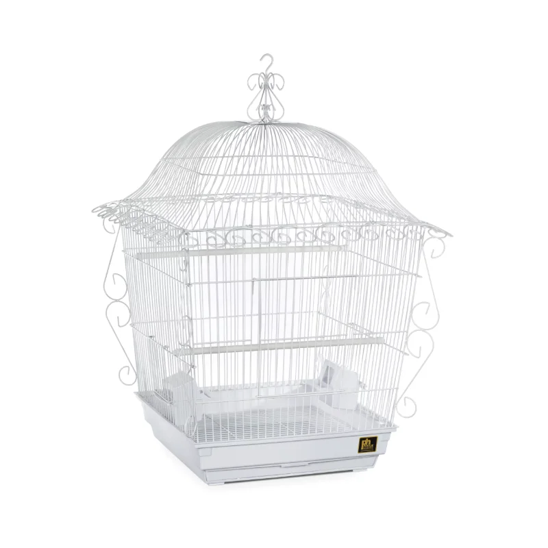 

Prevue Pet Products Scrollwork Bird Cage - White 220W