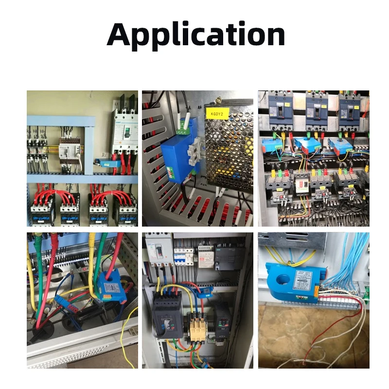Электрический датчик тока Холла ZA-K10 DC 0-500A Вход 0-10 В 4-20 мА Преобразователь
