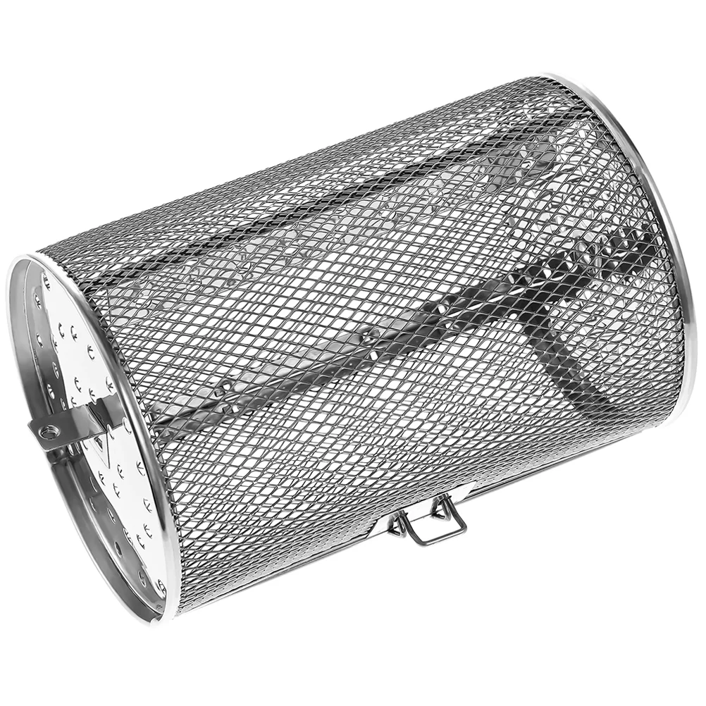 

Stainless Steel Grill Frying Basket Kitchen Supplies Cage Barbecue Rotisserie Oven Air Fryer Accessories