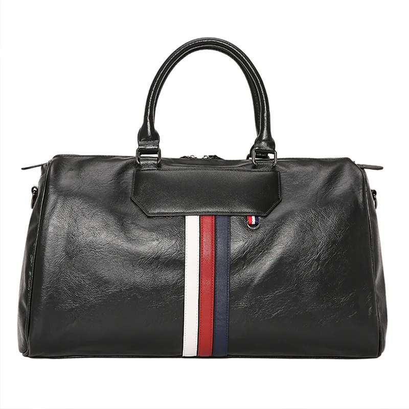 

Designer Men's Travel Bag Shoulder Hand Tote Bags for Men 2021 Large Capacity Gym Luggage Duffle Bag Leather Handbag Weekend Bag