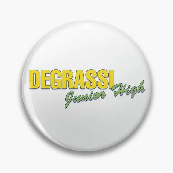 

Degrassi Jr Высокая мягкая булавка для пуговиц Декор ювелирные изделия подарок любимая модная одежда мультфильм шляпа металлическая забавная брошь значки для женщин булавка для лацкана
