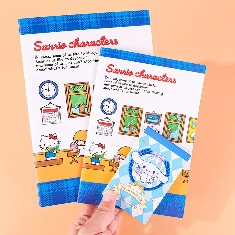 

Sanrio набор из 3 блокнотов, высококачественные канцелярские принадлежности, ежедневный Еженедельный планировщик, ежедневник, ежедневник, канцелярские принадлежности, подарок