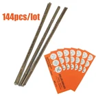 Лезвие для алмазной проволоки 144 шт.лот, лезвие для пилы для ювелирных изделий, лезвия для резки металла, лезвия для деревообработки, ручной инструмент, лезвие