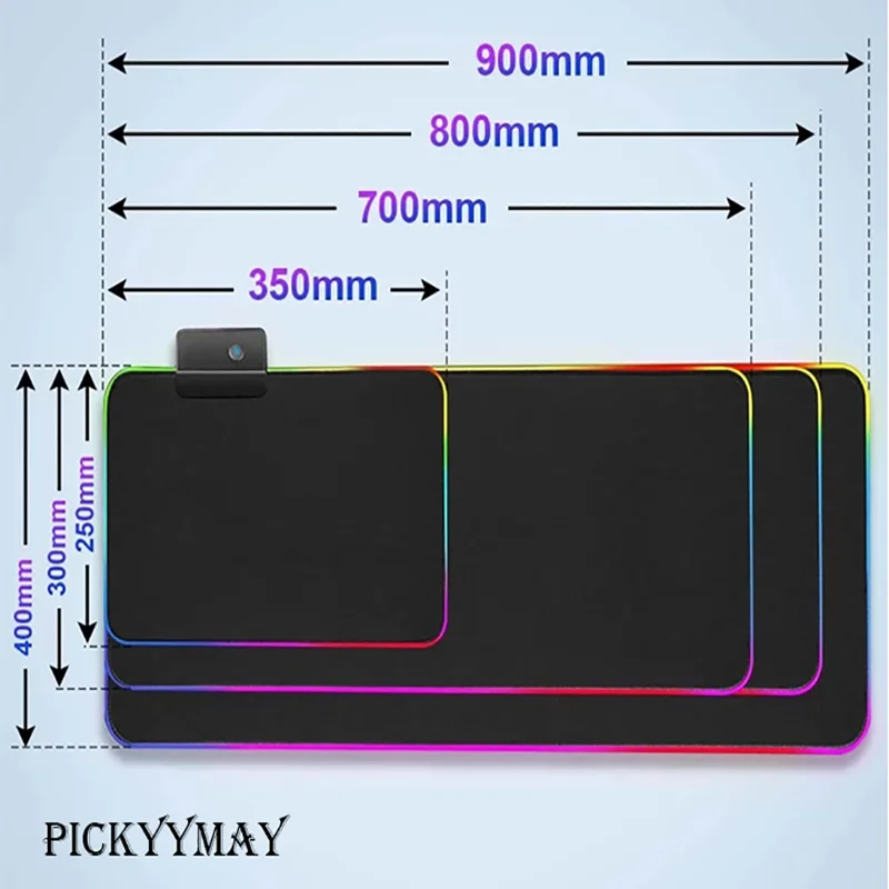 Игровой коврик для мыши Logitech с RGB подсветкой компьютерной 900x400 размер XXL