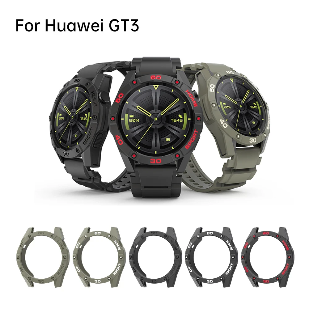 

Новый защитный чехол для Huawei Watch GT3 46 мм, бампер из ТПУ для умных часов Huawei gt 3