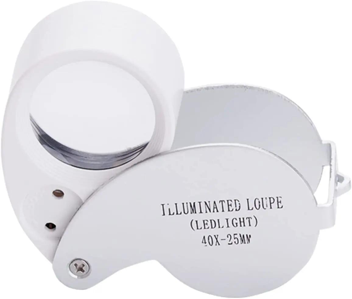 

Лупа Xiyear 40x со светодиодной подсветкой