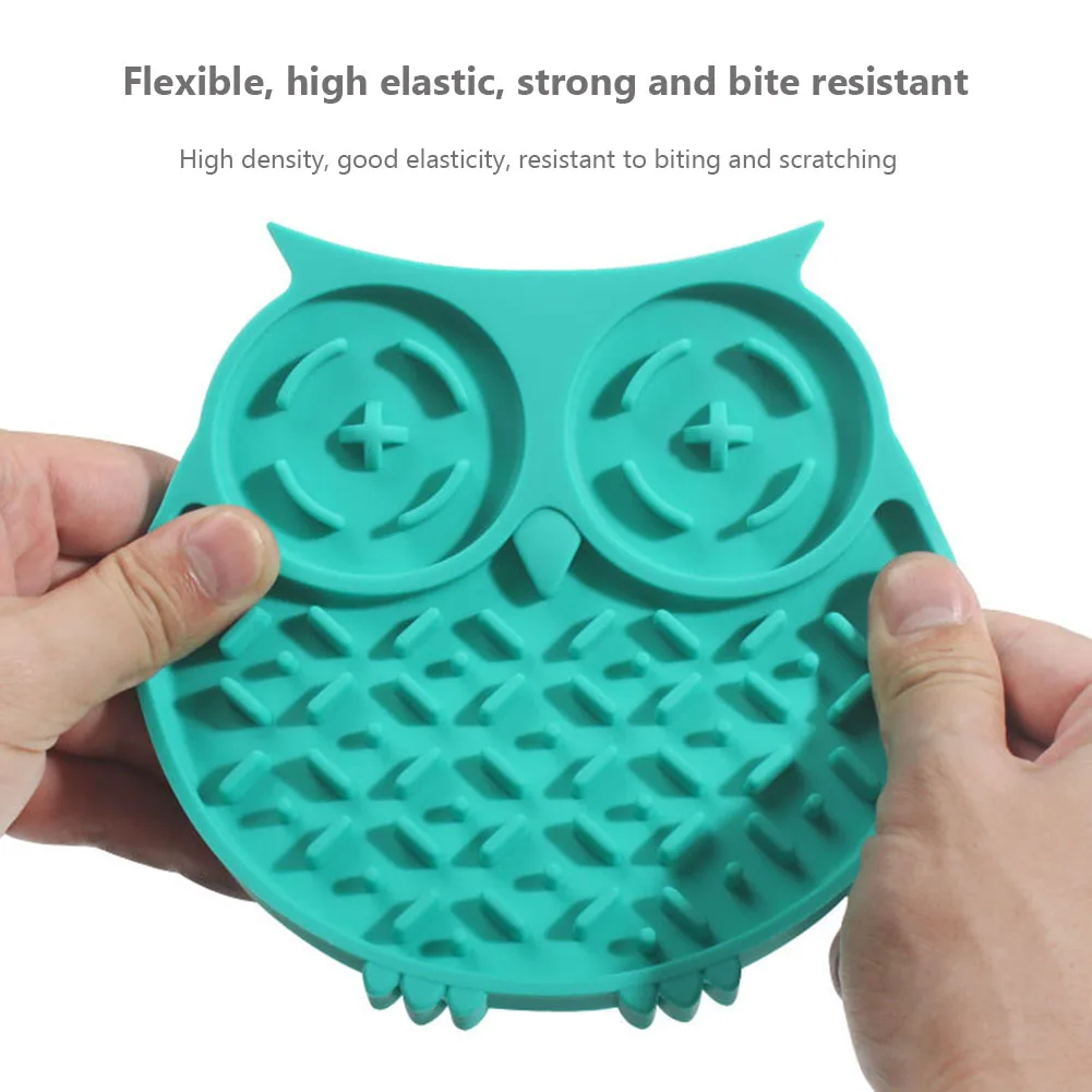 Миски для домашних питомцев и кошек силикон присоска медленные кормушки собак |