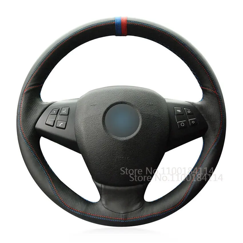 

Сшитые вручную черные мягкие аксессуары из натуральной кожи для интерьера BMW X5 E70