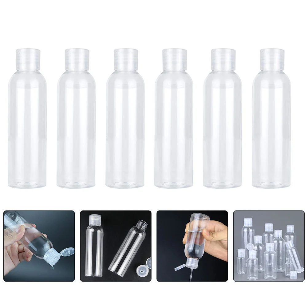 

Travel Container Empty Refillable Toiletries Spray Make Makeup Mini Wash Shampoo Portable Water Lotion Toiletry Clear Cleaning