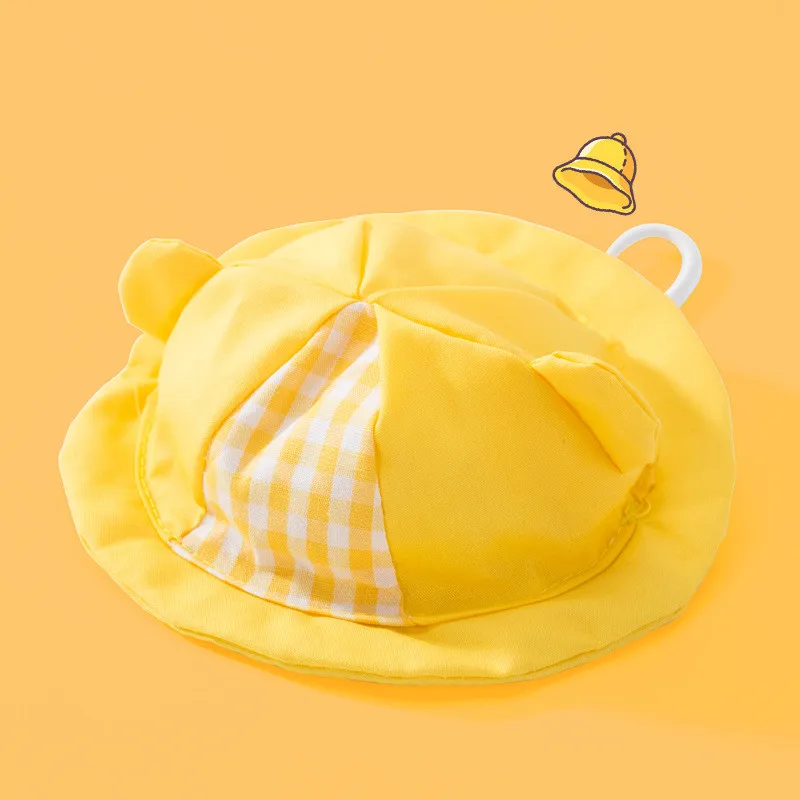 

Cartoon Dog Hat Yollow Super for Dogs Hats Pet Breathable Cute Spring Summer Small Yorkies fashion Boy Gril