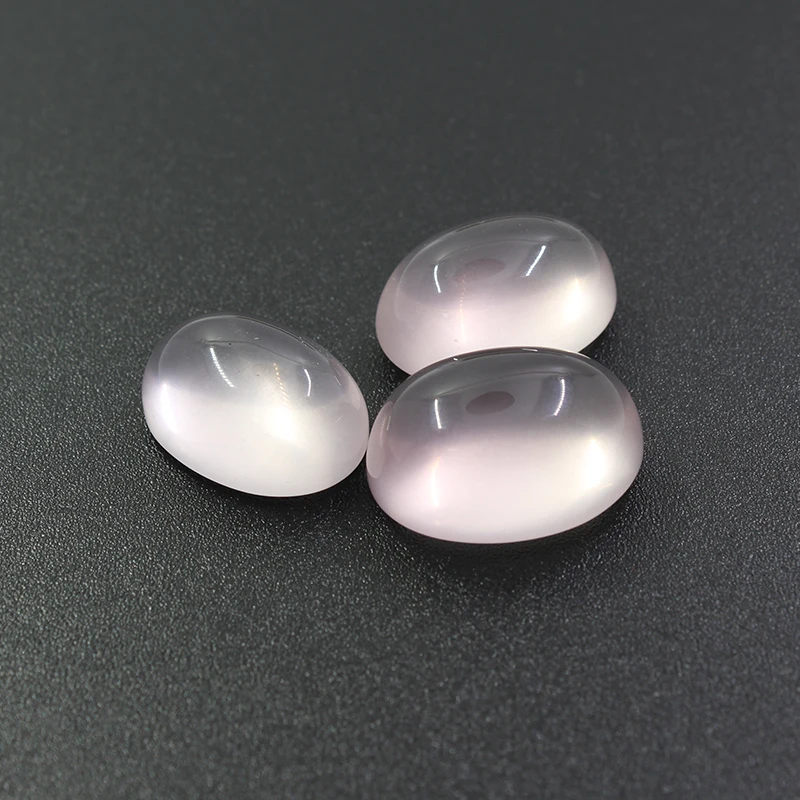 100% Натуральный Кварц Розы размером 10мм*14мм, Оптовая Цена, Высокое Качество Камня для Ювелирного Магазина.