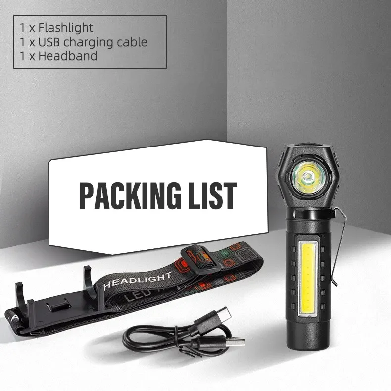 

Налобный фонарь POCKETMAN 2 в 1 10Вт