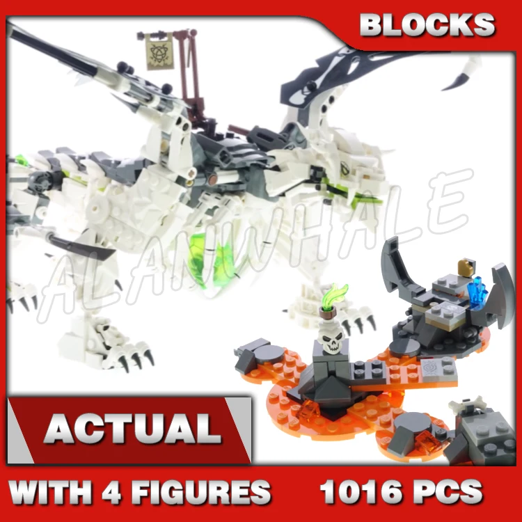 1016 шт. череп волшебник дракон скелет воин пауки кости 11556 наборы строительных