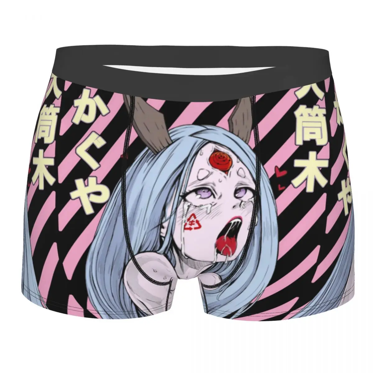 

Мужские трусы-боксеры Kaguya Otsutsuki Ahegao Echi, Крутое нижнее белье, горячие шорты, мужские дышащие трусы, женское нижнее белье