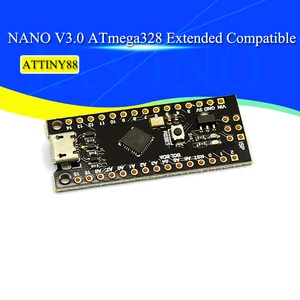 Upgraded /NANO V3.0 ATmega328 Extended Compatible for arduino ATTINY88 Micro Development Board 16Mhz /Digispark ATTINY85