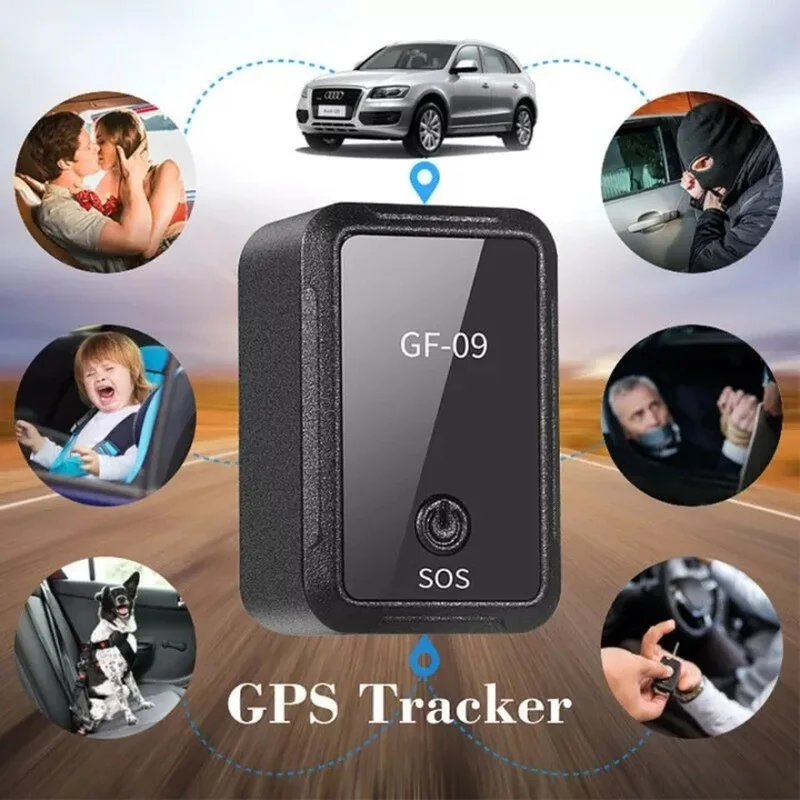 

GF09 Magnetic GPS Tracker Locator For Vehicle Car Truck Motorcycle Kids Elder Pets Real Time Tracking Device Anti-lost Locator