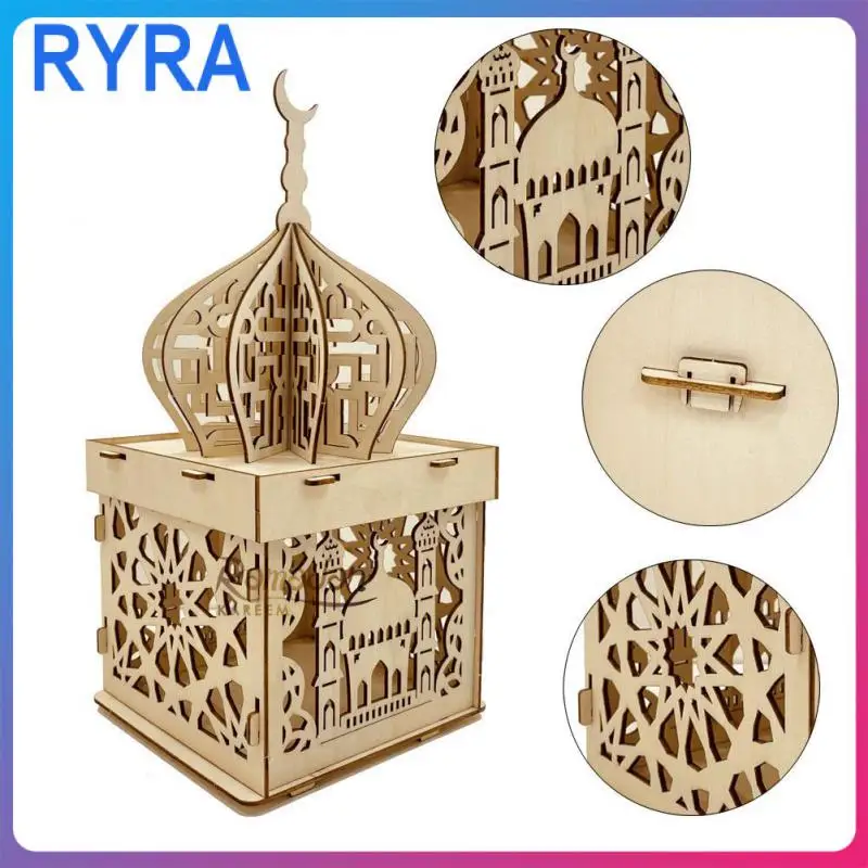 

Led Light Decorative Lights Ramadan Eid Mubarak Decoration Eid Mubara Ornament Islamic Muslim Party Supplies Ornaments Wooden