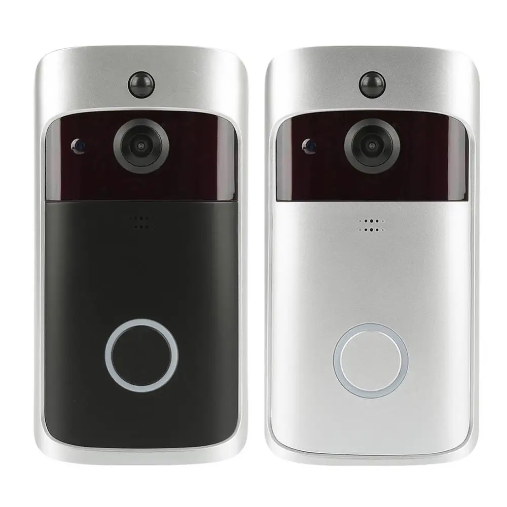 

WiFi Smart Video Doorbell Wireless Two-Way Movement Detection Wireless Call Intercom Video-Eye Intrusion Alarm System Rainproof