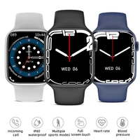100 original w17 pro smart watch 2022 smartwatch heartrate monitor nfc bt call waterproof pk iwo 16 13 women for apple iphone