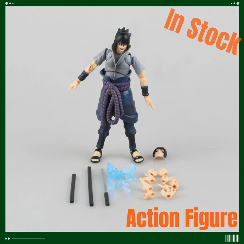 Фото Фигурка Саске Учиха и Итачи (Naruto Shippuden) S.H.Figuarts V2, подвижная, из ПВХ, коллекционная, аниме-модель для демонстрации №4