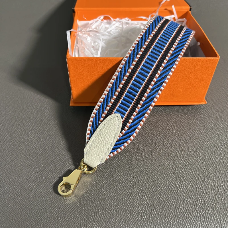 Тканый кожаный холщовый наплечный ремень ручной работы 5 см широкая восковая