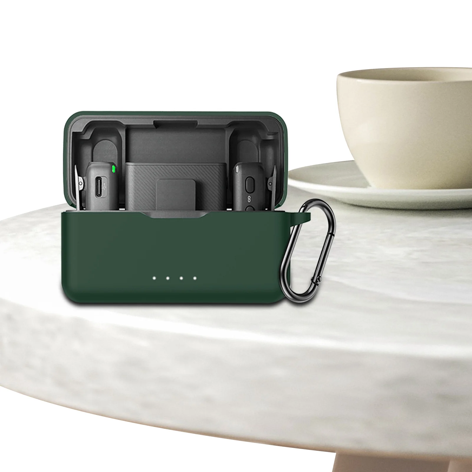 

Mini Bag Shockproof Storage Case Compact Waterproof Case DJL Mic Wireless Microphone Action 2 Action Camera Accessories