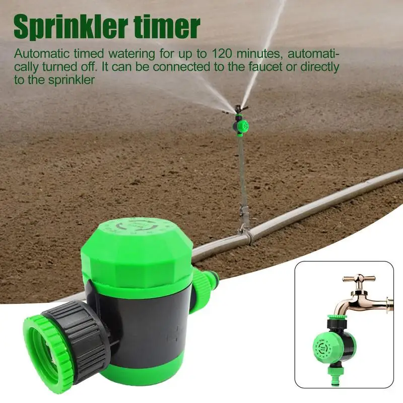 

Lawn Sprinkler Timer Programmable Drip Irrigation Kit With Garden Sprinklers & Parts For Drip Irrigation & Lawn Watering System