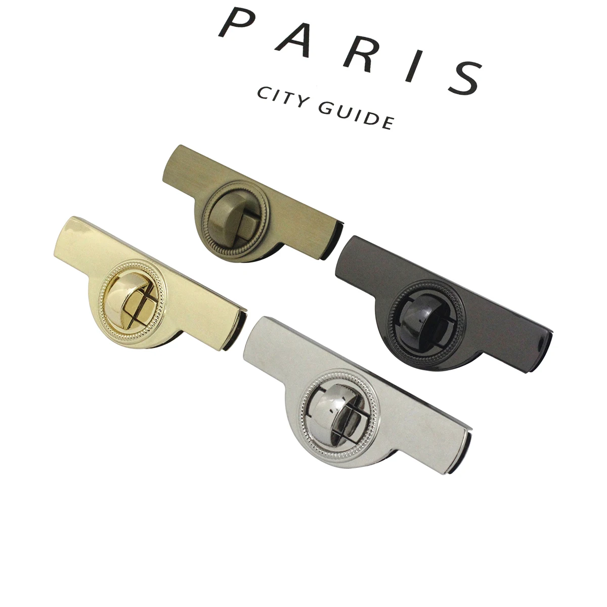 

5 шт. Модная металлическая застежка с поворотным замком, застежка с поворотным замком, женская сумочка из кожи, сумка через плечо, кошелек, фу...