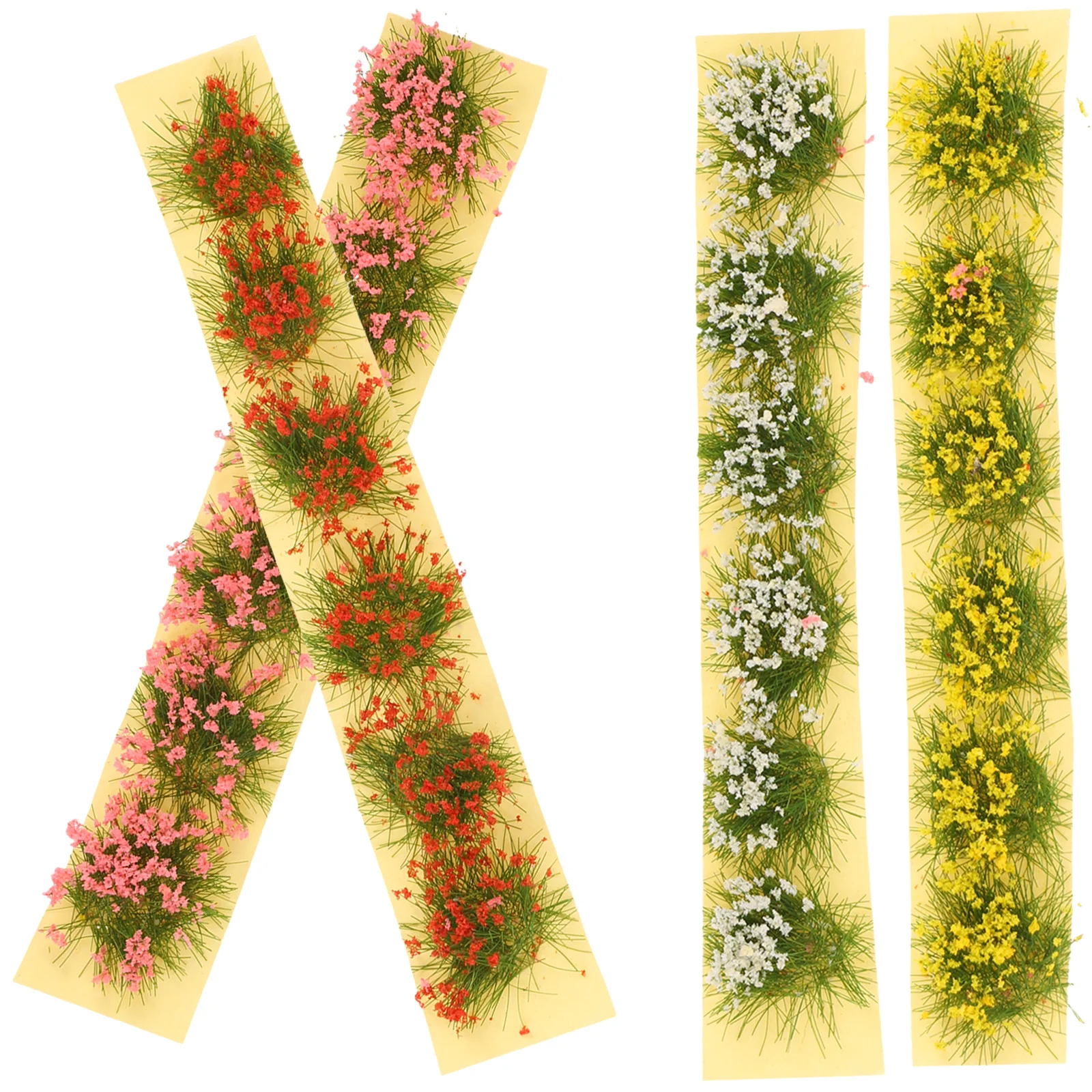 4 шт. дом микро пейзаж растение цветок кластер кустарник миниатюрный орнамент