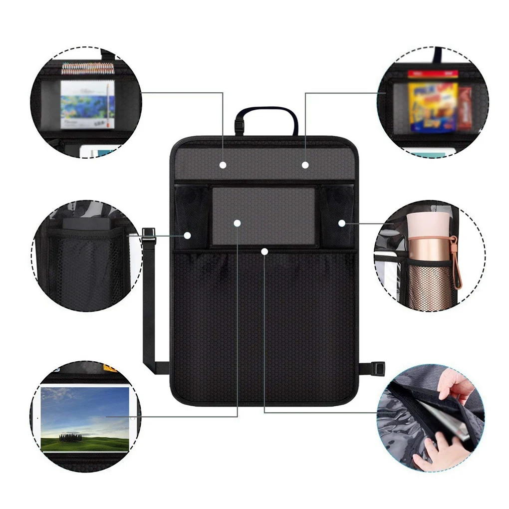 

Сумка для хранения автомобиля, органайзер для багажника, подвесной контейнер для оформления заднего сиденья, вместительный