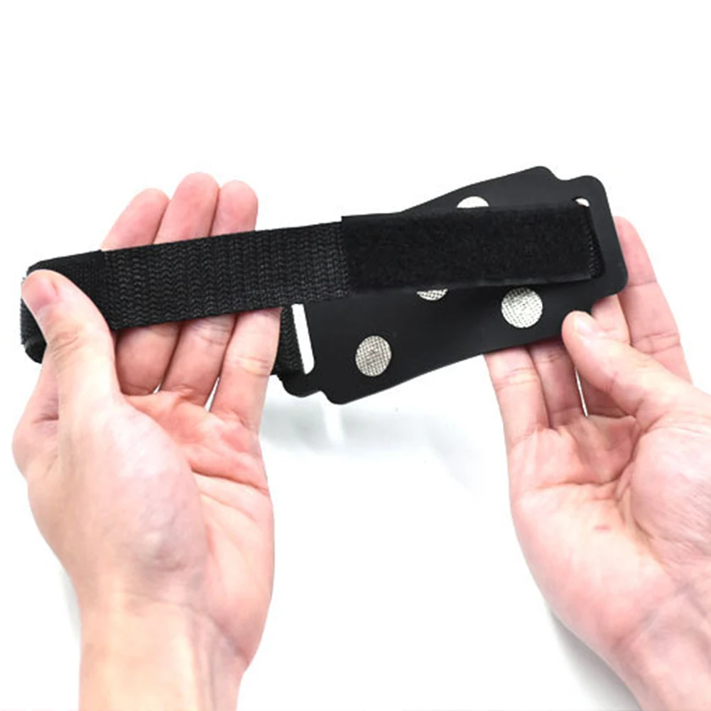 

1 Pair 5 Teeth Ice Gripper For Shoes 53x430mm For Climbing Hiking Anti-Skid Snow Spikes For Most Hiking Running Shoes Accessory