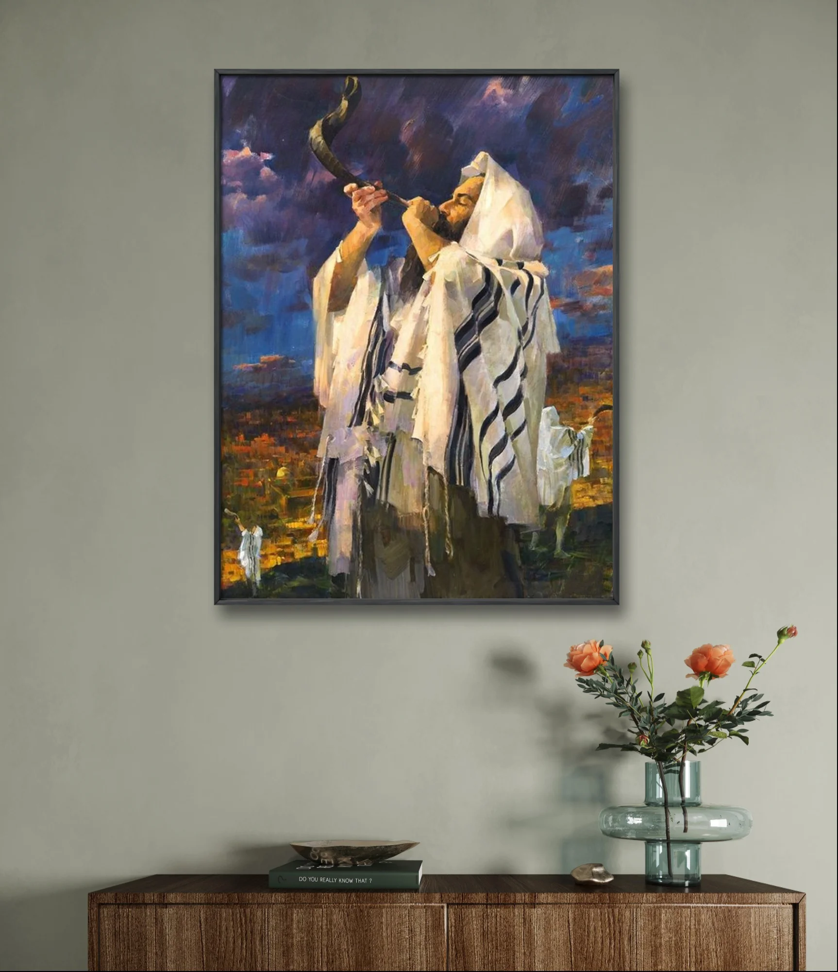 Рисунок 2 - Картина из страз иудаизм 5D