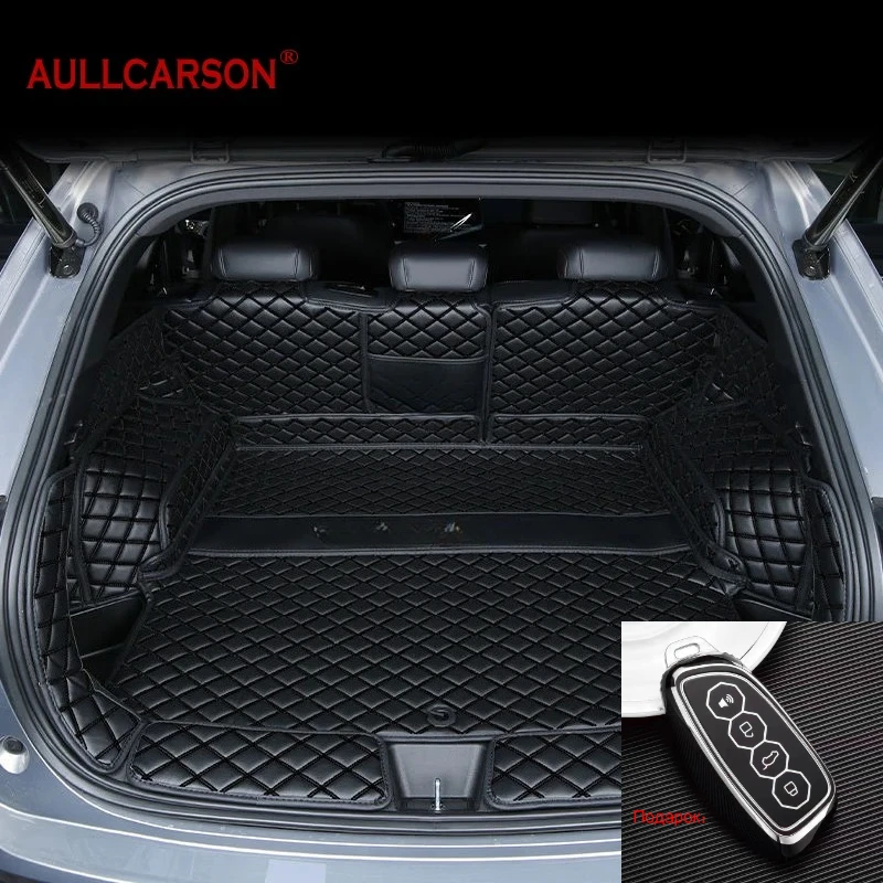 

Для НОВЫЙ Haval F7 2024 2025 коврики в багажник полностью окруженная кожа прочная подкладка для багажника коврики для багажника полное покрытие автомобильные аксессуары