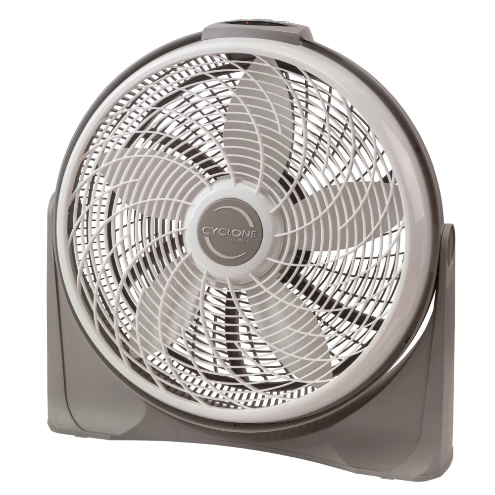 

20" Cyclone Power 3-Speed Air Circulator, Model #3542, Gray with Remote Mini Fan
