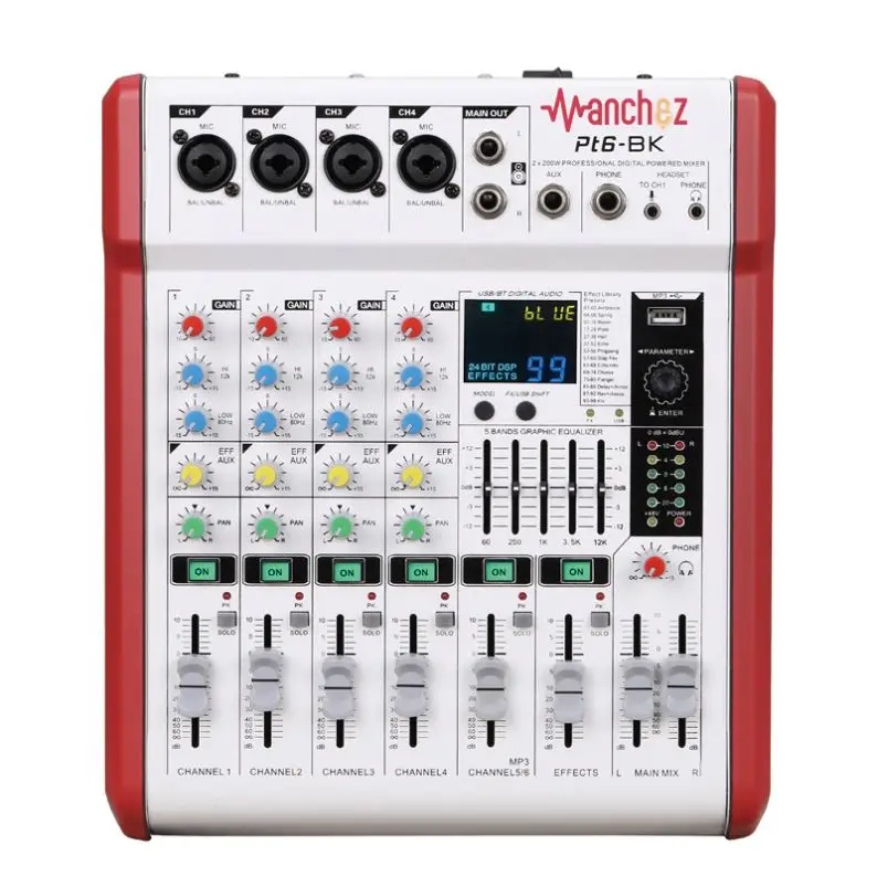 

Multifunctional Digital Audio Mixer Professional For Wholesales