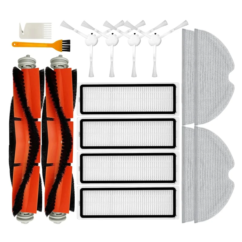 Для 1C 2C 1T Mi Robot Вакуумная швабра F9 Запчасти Аксессуары Основная боковая щетка