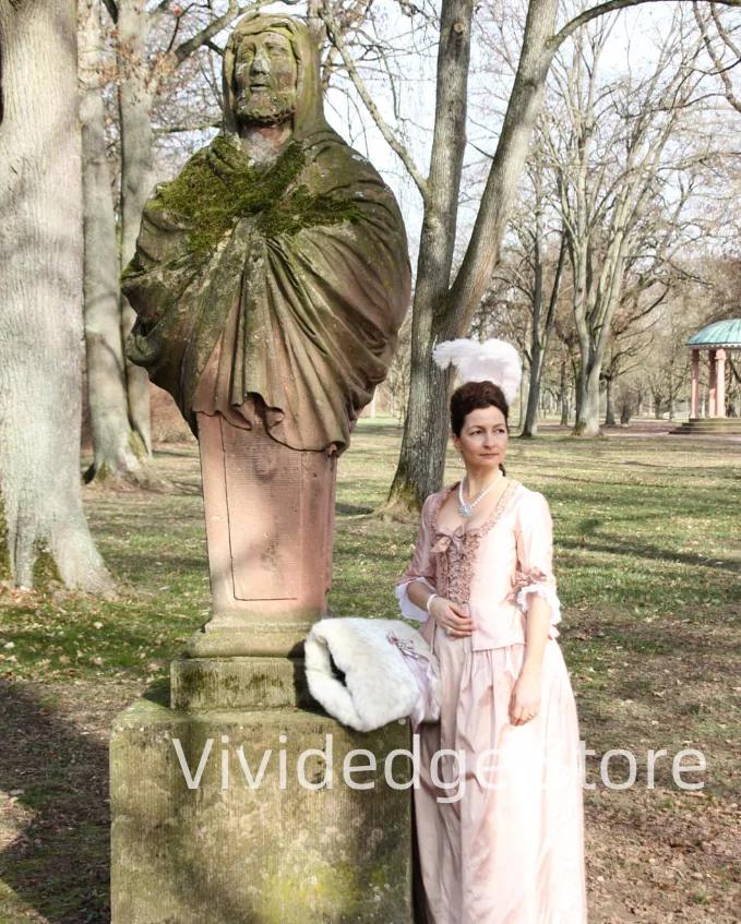 Vintage Pale Pink Party Prom Dresses Rococo 18th Century Historical Costumes Victorian Evening Gowns vestidos de graduación