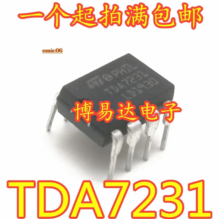 10 шт. Оригинальный запас TDA7231A TDA7231 DIP8