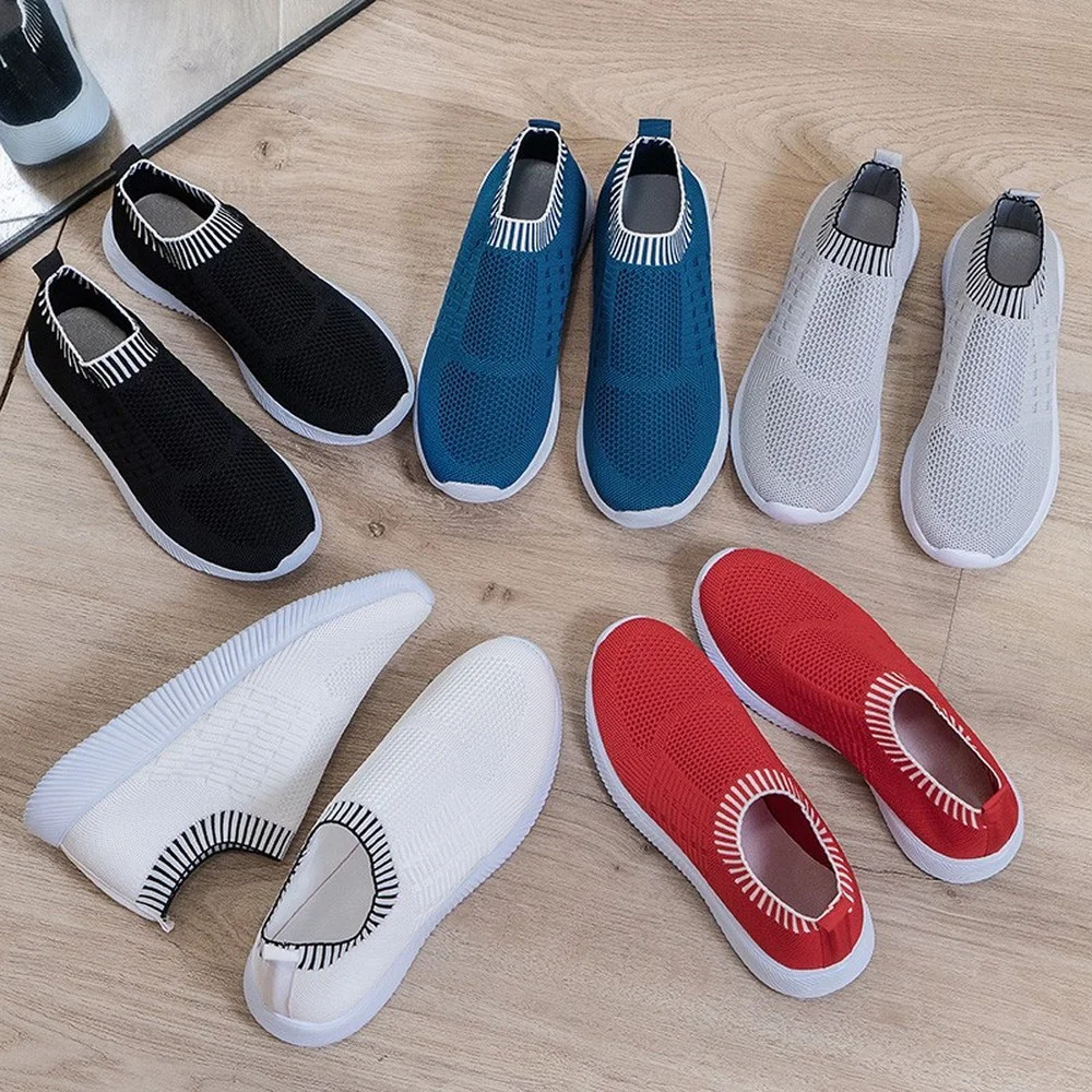 

2022 women's shoes all-match comfortable and casual deep mesh sports casual shoes running plus size women's shoes