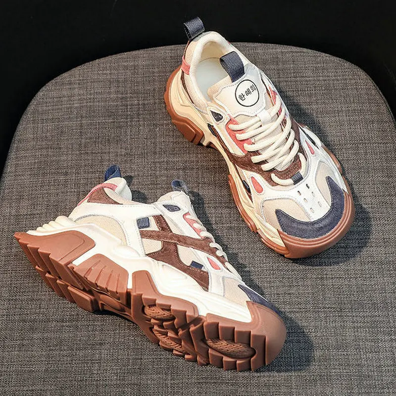 

Fashion Women Shoes Tennis Flat Soft Bottom Mesh Breathable Casual Sneakers Platform Single Shoes Large Size Women Sports Shoes