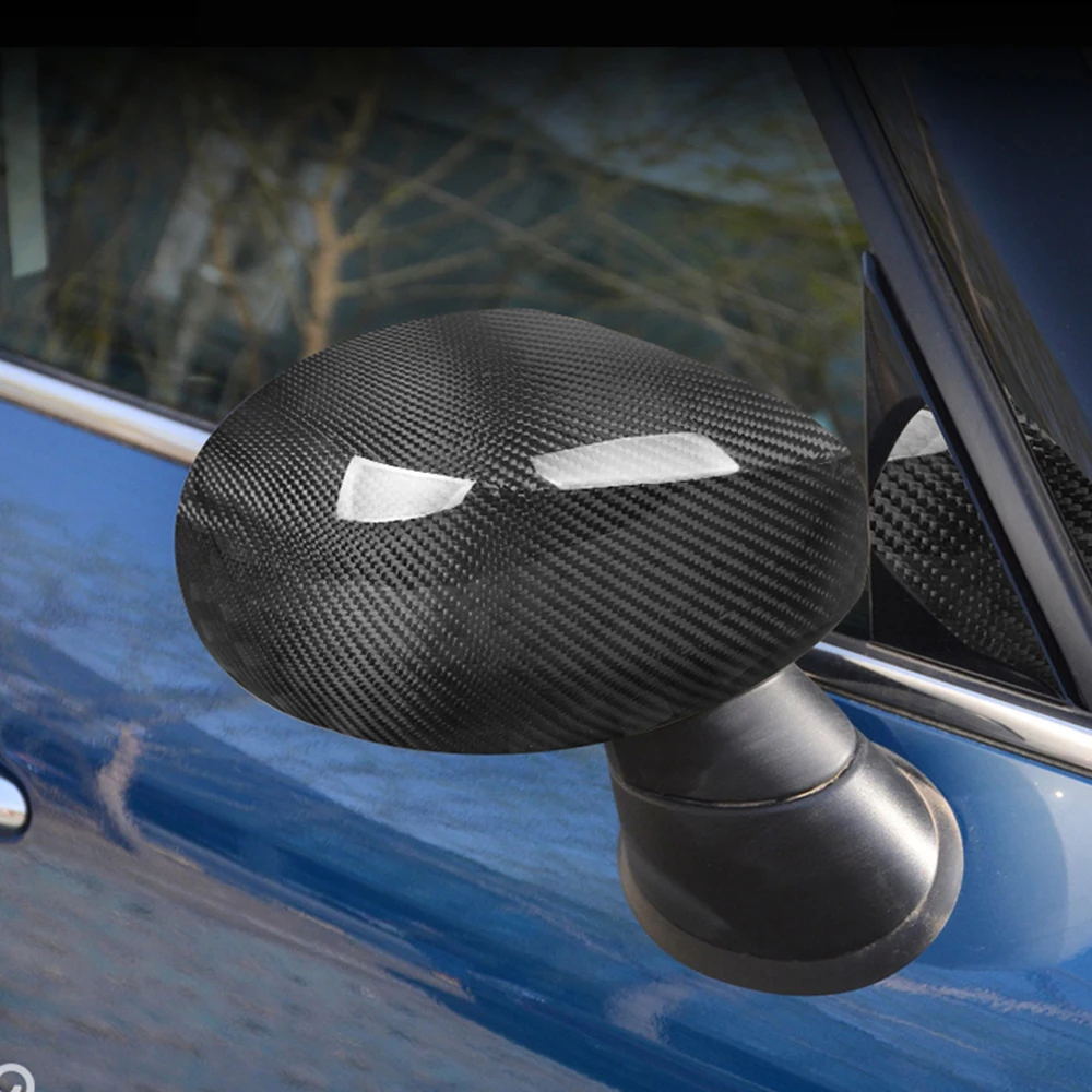 

For Mini Cooper JCW F54 F55 F56 F60 Countryman 2019 2020 Accessories Newest Car Rear View Mirror Cover Case Carbon Fiber Shell
