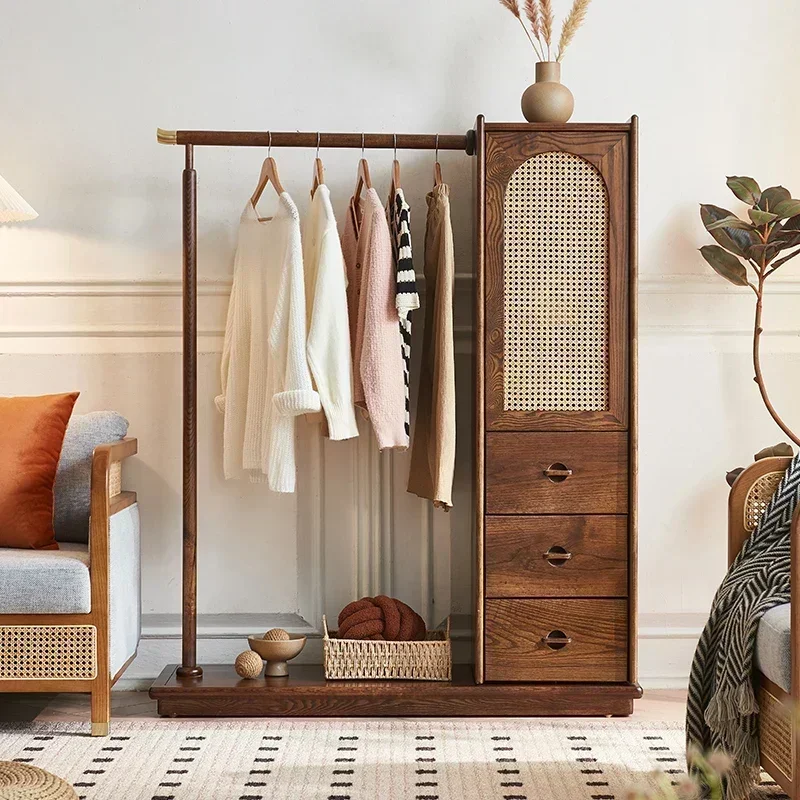 Шкаф для ветровой одежды ваби-саби простая многофункциональная напольная