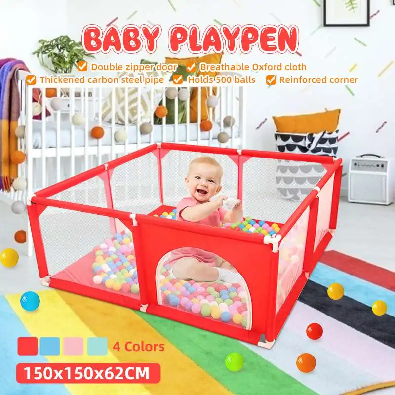 

Baby Playpen Kids Playground for Babies Fence for Children Ball Pit Pool Baby Playground Indoor Baby Safety Fence Barriers EU