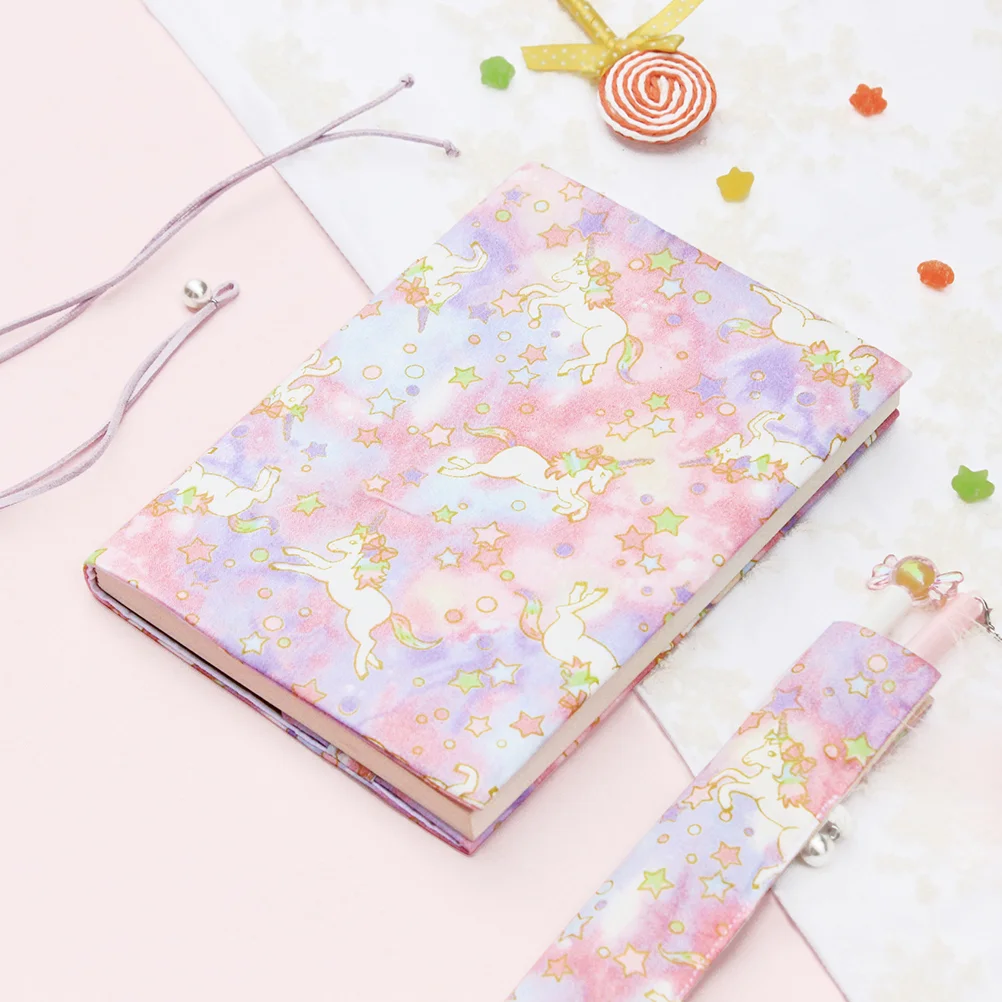 

A5 Book Cover 1Pc with String, Reusable Book Covers for Washable Safety Books Cover Delicate School Stationery Office Reward for